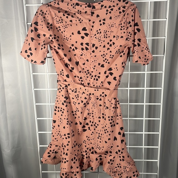 Wrap front mini dress - Picture 4 of 4